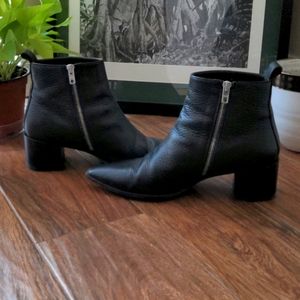 Everlane boss boots pebbled black 8.5 EUC